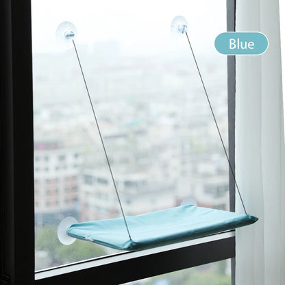 Hanging Cat Hammock – Window-Mounted Cat Bed with Strong Suction Cups