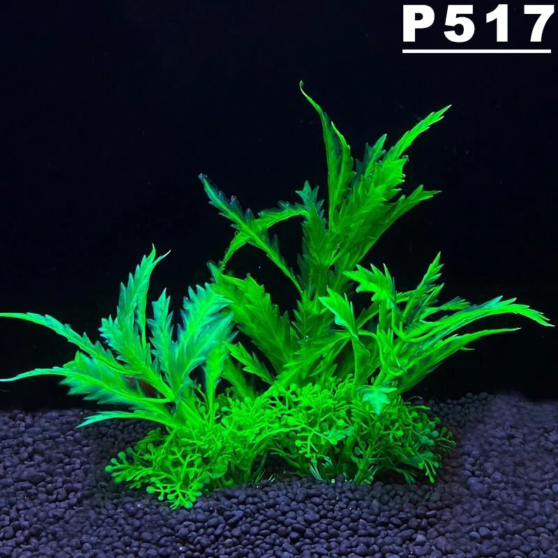 5.5-Inch Artificial Aquarium Plant – Plastic Water Grass Decoration for Fish Tanks & Bowls
