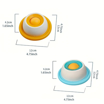 Dog & Cat Lick Mat – Slow Feeder Treat Plate for Yogurt, Snacks & Enrichment