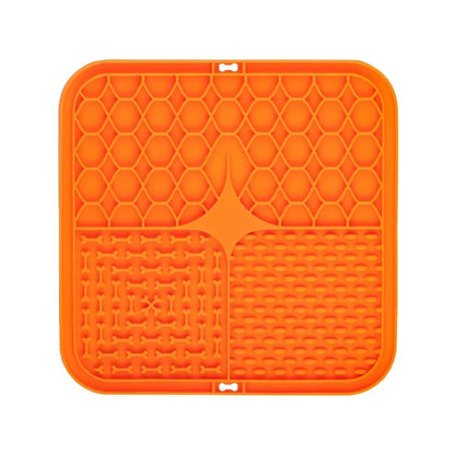 Dog Lick Mat with Suction Cups – Silicone Slow Feeder
