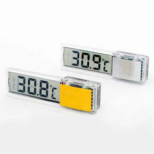 Digital LED Aquarium Thermometer – 3D Electronic Temp Meter for Fish Tanks & Turtle Habitats