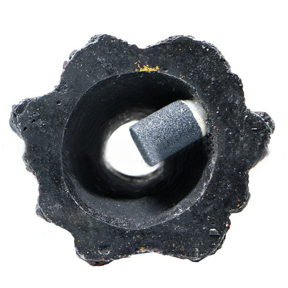 Volcano Shape Aquarium Air Bubble Stone – Oxygen Pump Decoration for Fish Tank Aeration & Visual Effect