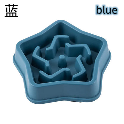 Slow Feeder Bowl for Cats & Dogs | Anti-Choking Non-Slip Bowl