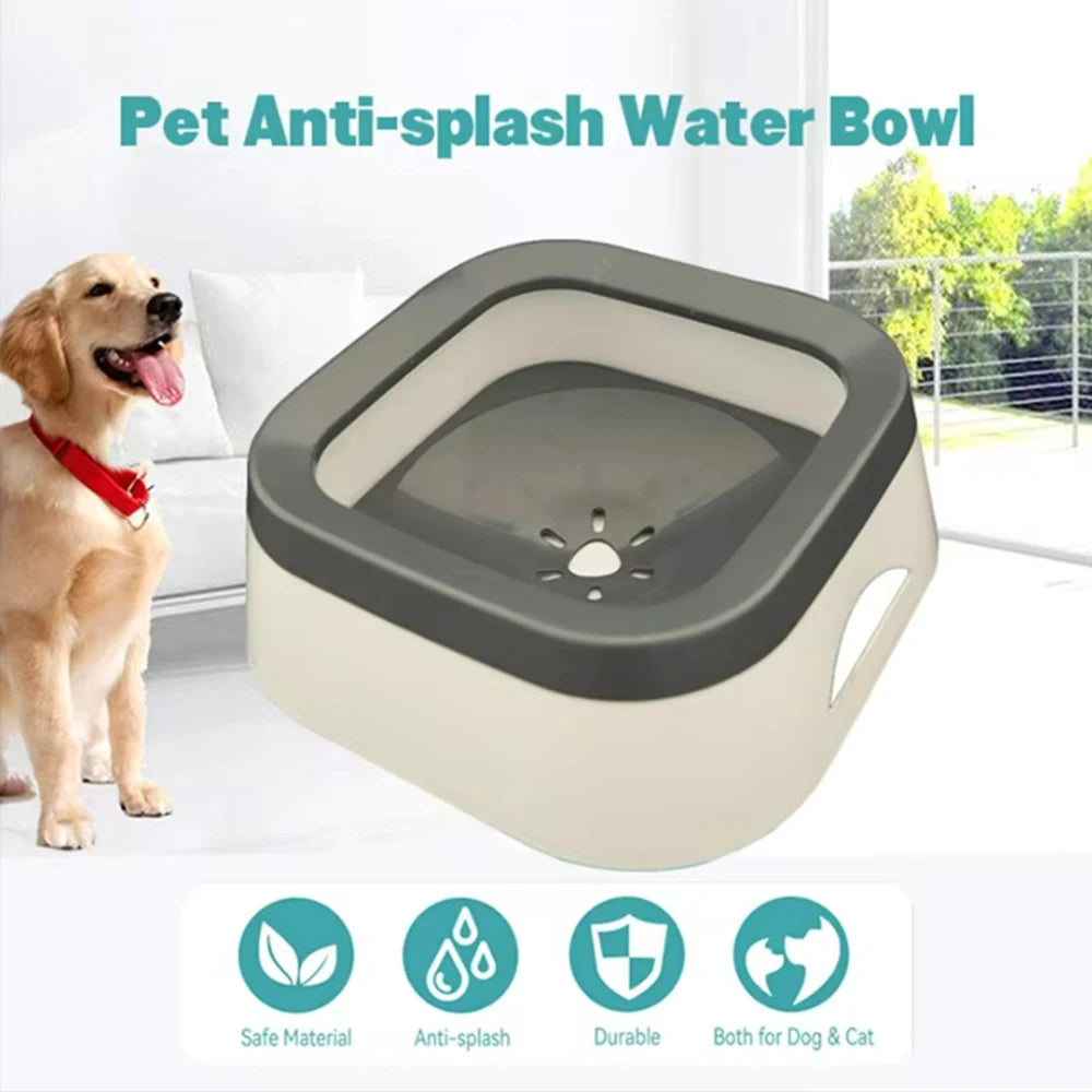 non spill pet water bowl