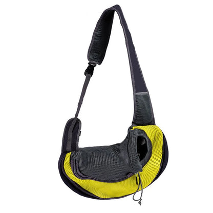 Breathable Pet Backpack Carrier – Mesh Travel Bag for Small Dogs & Cats