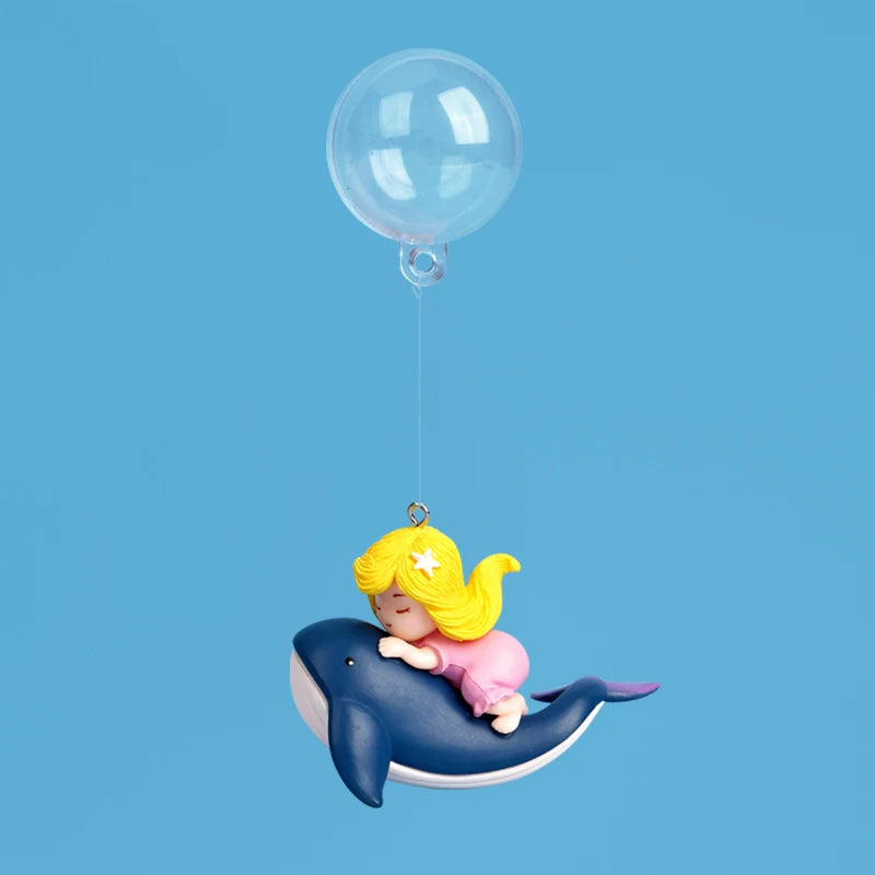 Floating Aquarium Decor – Cartoon Fish Tank Ornament