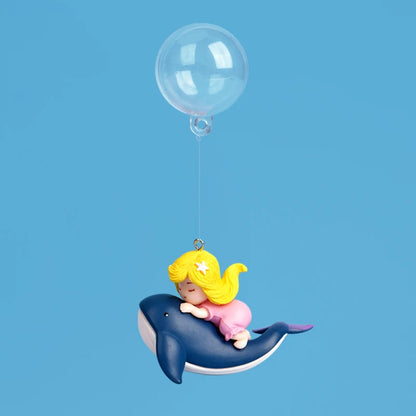 Floating Aquarium Decor – Cartoon Fish Tank Ornament