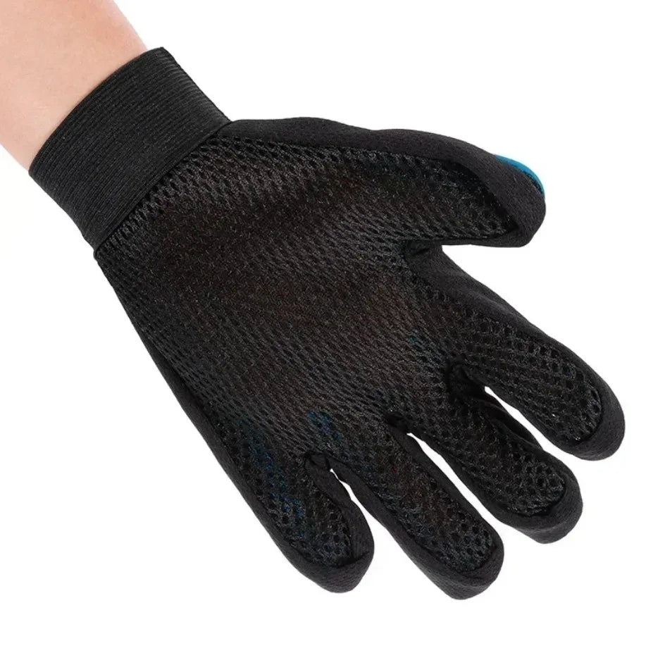 pet grooming cleaning glove
