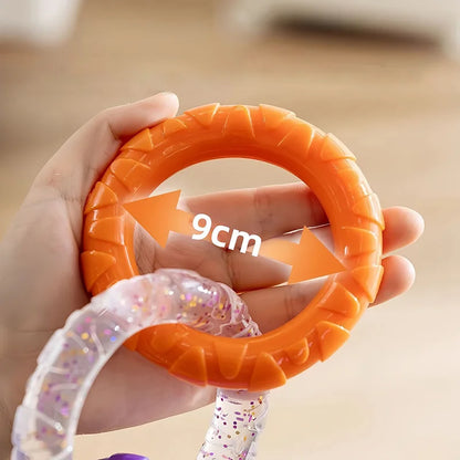 Durable Dog Pull Ring Toy – Bite-Resistant Chew & Training Ring for Active Dogs