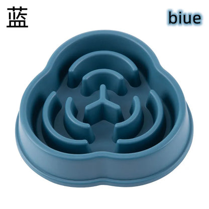 Slow Feeder Bowl for Cats & Dogs | Anti-Choking Non-Slip Bowl