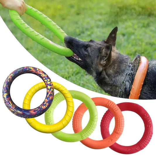 EVA Flying Disc Toy for Dogs – Durable Interactive Training Ring