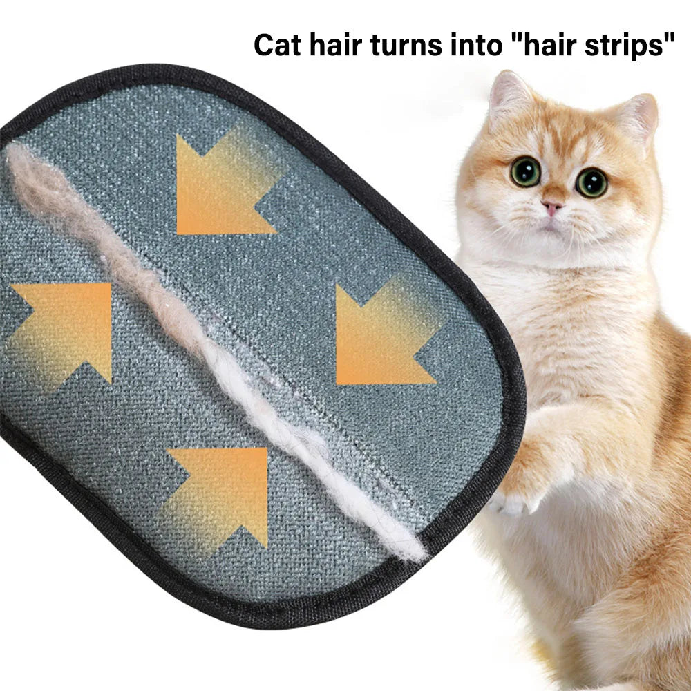 2-in-1 Pet Hair Remover & Grooming Glove