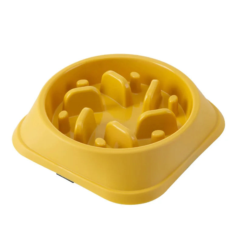 Slow Feeder Bowl for Cats & Dogs | Anti-Choking Non-Slip Bowl