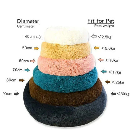 Plush, Warm, Washable Pet Bed