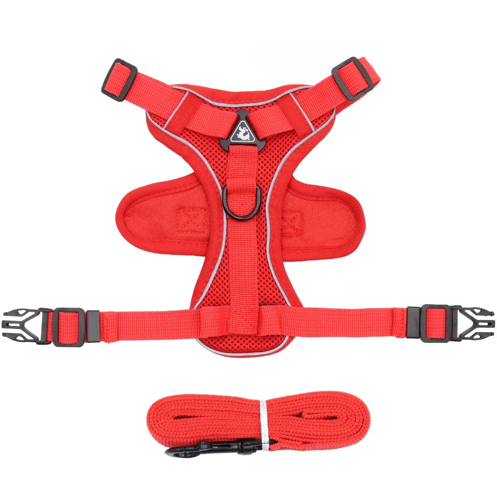 Escape Proof Cat Harness and Leash Set | Adjustable Reflective Cat Vest