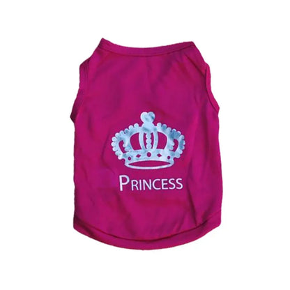 Summer Pet Vest – Lightweight T-Shirt for Small Dogs & Cats (Chihuahua, Yorkie)
