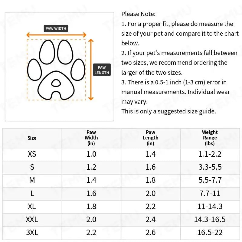 water resistant dog shoes