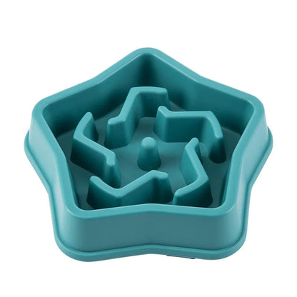 Slow Feeder Bowl for Cats & Dogs | Anti-Choking Non-Slip Bowl