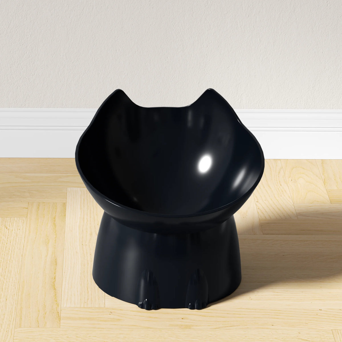 Elevated Cat Bowl – Raised Anti-Tip Feeding Dish