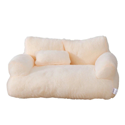 Warm Plush Pet Bed Sofa