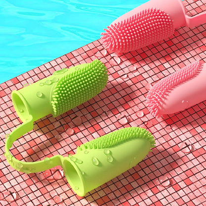 Pet Finger Toothbrush – Soft Silicone Dental Cleaner for Dogs & Cats