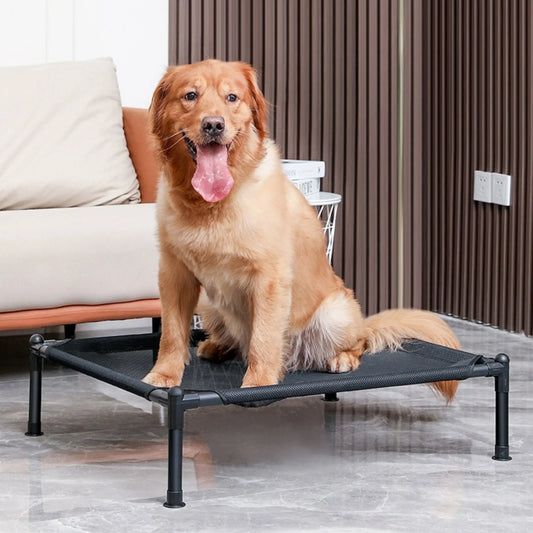 Elevated Pet Bed – Portable Folding Dog & Cat Cot for Indoor/Outdoor Use