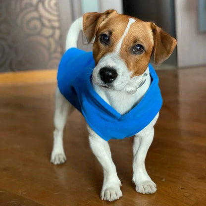 Warm Fleece Dog Jacket with D-Ring – Cozy Pet Vest for Small Dogs & Cats