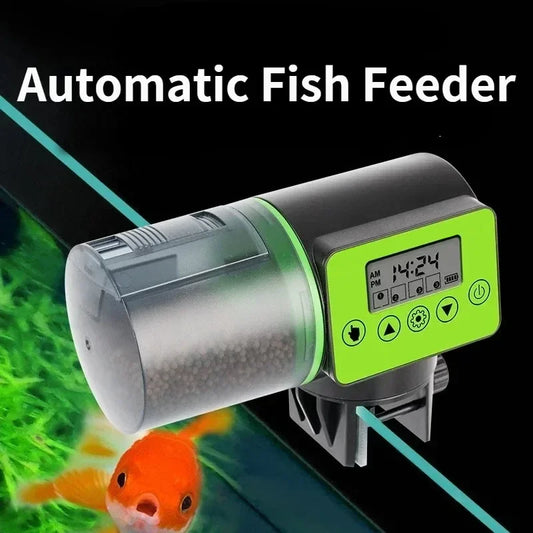 Automatic Fish Feeder – Intelligent Aquarium Timer Dispenser for Fish