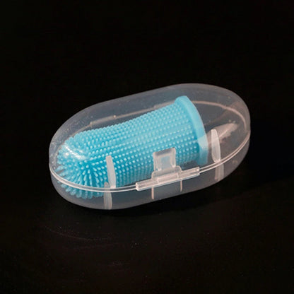 Pet Finger Toothbrush for Cats & Dogs | Silicone Bristles