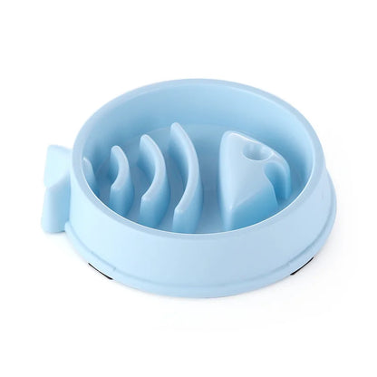 Slow Feeder Bowl for Cats & Dogs | Anti-Choking Non-Slip Bowl